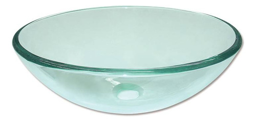 Ovalin Bowl Redondo De Vidrio Translucido 35cm 