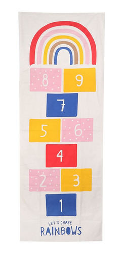 Alfombra Rectangular Suave Para Niños Jugando A Gatear