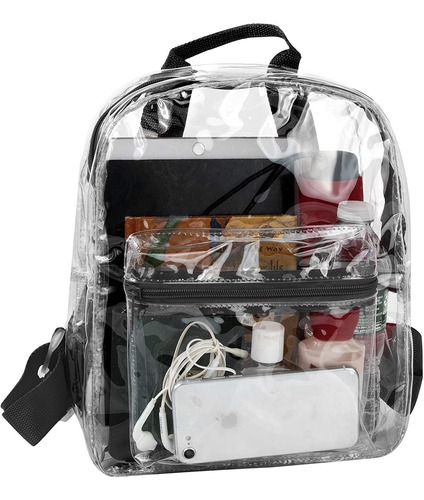 Madison  Dakota Water Resistant Clear Mini Backpacks Fo...