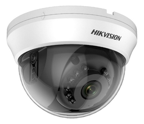 Cámara Hikvision Domo 5mp Plástica  Ds-2ce56h0t-irmmf