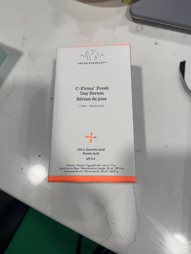 Serum Drunk Elephant C- Fresh Day 15% Ácido L Absorbico Todo Tipo De Piel Día