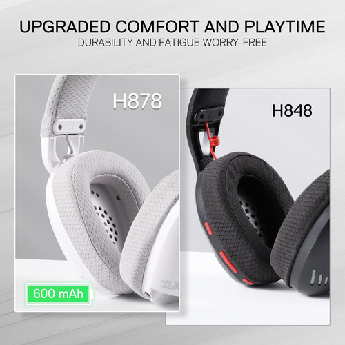 Auriculares Para Juegos Redragon H878 Wireless 7.1 Surround
