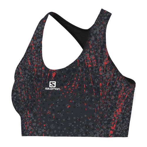 Top Salomon - Impact Graphic-mujer-running-