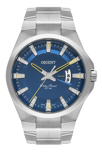 Relógio Orient Masculino Prata Mbss1395 D1sx