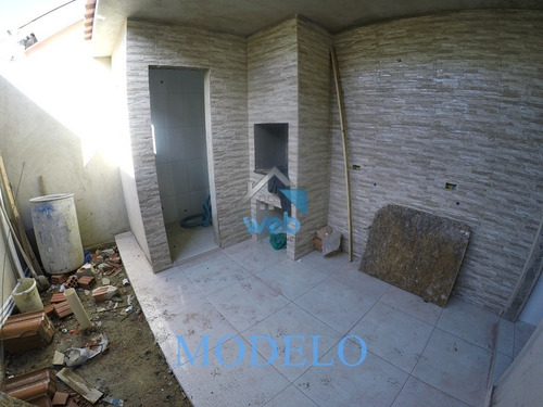 Imagem 22 de 28 de Sobrados À Venda Na Região Do Vitória Régia, Com Dois Quartos, Sala, Cozinha, Edícula Com Banheiro E Banheiro Social, Ainda Em Fase De Construção. - Ca02085 - 70728179