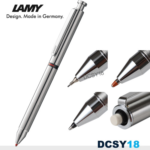 Caneta Multipen Lamy St Tripen 3 Em 1 - Lap. 0,5mm + 2 Cores