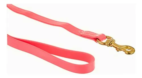 J&j Dog Supplies J&j Pink Biothane Dog Leash, 3/4 Wide By Color Rosa/rebel Fun