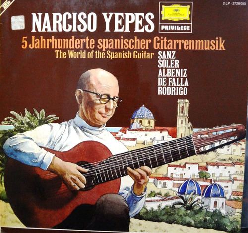 Narciso Yepes - The World Of The Spanish Guitar - 6$