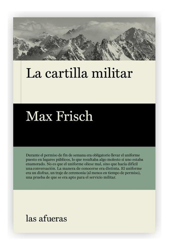 La Cartilla Militar - Frisch, Max