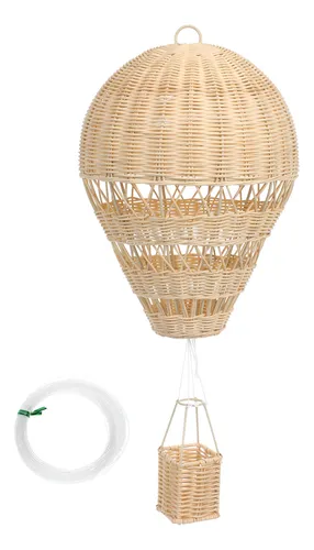 Decoraciones Para El Hogar En Globo Aerostático De Ratán Nat