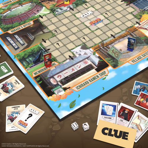 Jogo De Tabuleiro Usaopoly Clue: Naruto | Solve Mystery 2-6