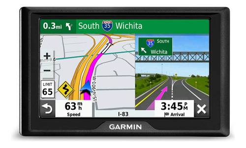 GPS automotivo Garmin Drive 52 preto mapas amercica do sul pré carregados