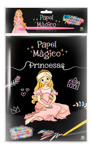 Linha Escolar - Papel Mágico: Princesas, De Editora Todolivro., Vol. 1. Editorial Brasileitura, Capa Mole Em Português