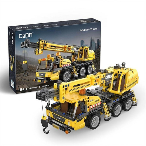Grua Telescopica Armable 658 Piezas Mecanico Lego Compatible