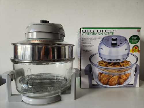 Imagen 1 de 6 de Freidora De Aire Big Boss 8605 220v Gris Con Caja