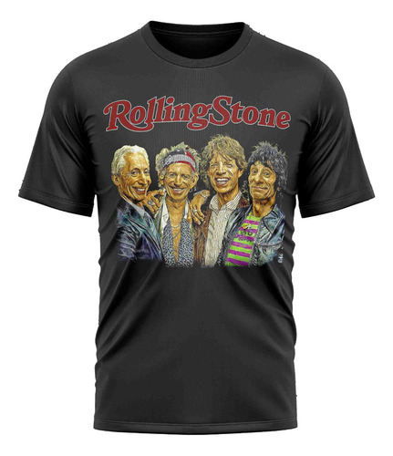 Remera Rock Rolling Stones  100/algodon Dtf#2505