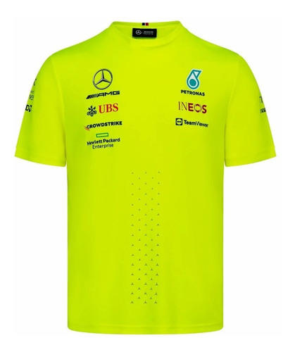 Playera Mercedes Petronas Amg Celebration Hamilton 2022