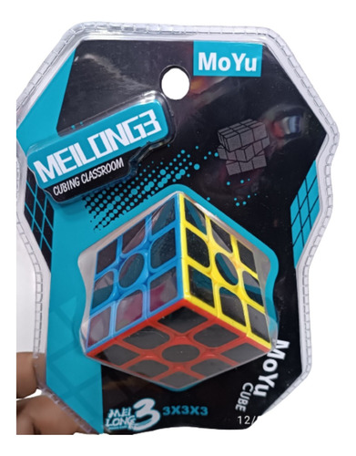 Cubo Rubik 3x3 Negro Original