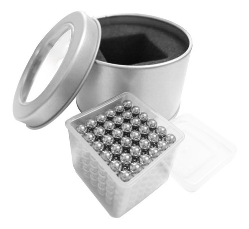 Imagen 2 de 10 de 216 Micro Imanes Bolitas Plateadas Caba Imanes Potentes