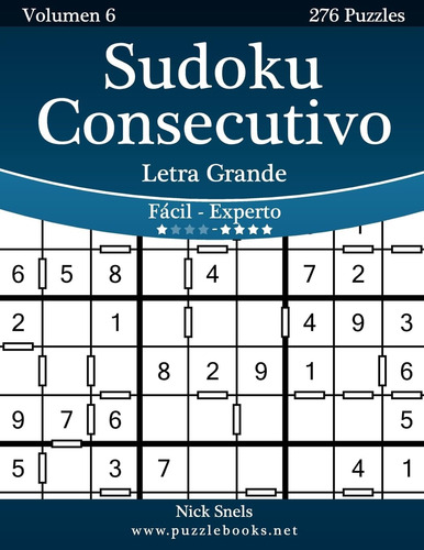 Libro: Sudoku Impressões Consecutivas Con Letra Grande - De