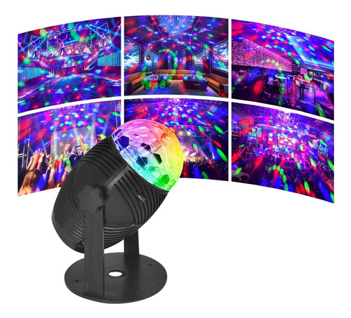 2 Luces De Escenario Rgb For Fiesta Discoteca Estroboscópic