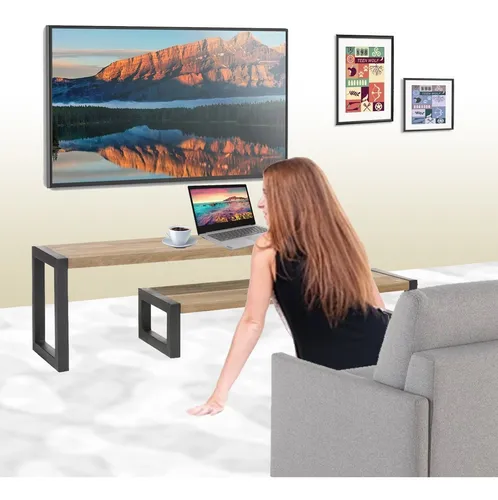 Mesa Ratona Finita Angosta 30 Cm Ancho Para Espacio Pequeño Color Blanco