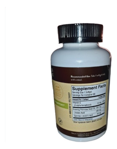 Óleo De Prímula - Primrose Oil - 90 Cápsulas