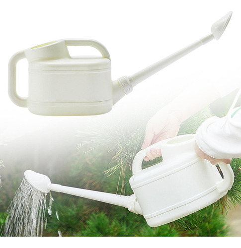 . Regadera Grande Para Jardín, 4 L De Largo, Para Plantas,