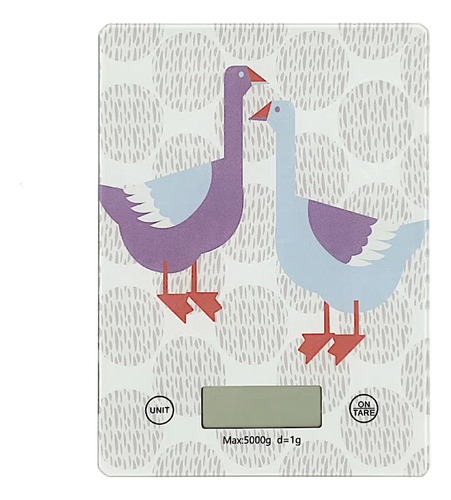 Pesa Digital Electrica De Cocina Bascula De 5kg Diseño Patos