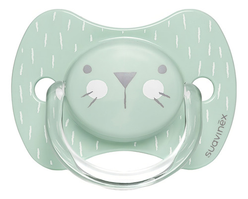 Set De Clip Y Chupon 0 A 6 Meses 2pzas Suavinex Color Verde