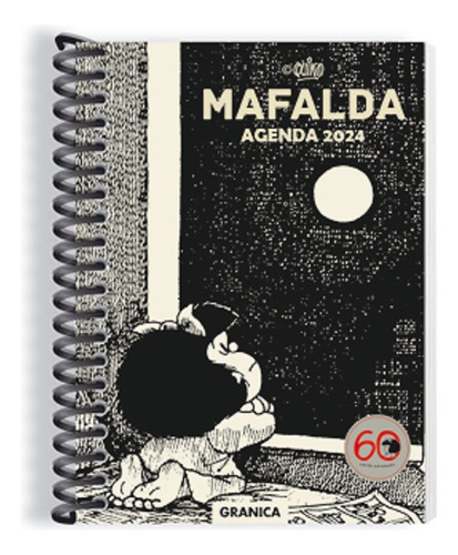 Agenda (2024). Mafalda - Dia Por Pagina