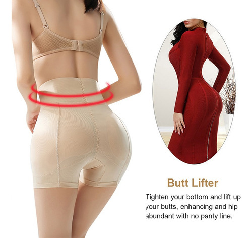 Levantador De Glúteos Hip Pad Shapewear Cintura Entrenador V