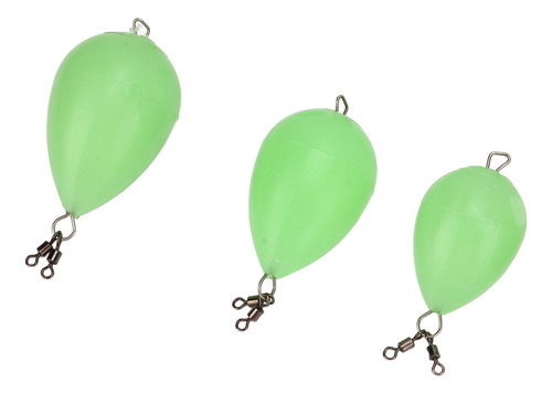 Luminous Throwing Aid Fish Float, 9 Piezas De Polipropileno