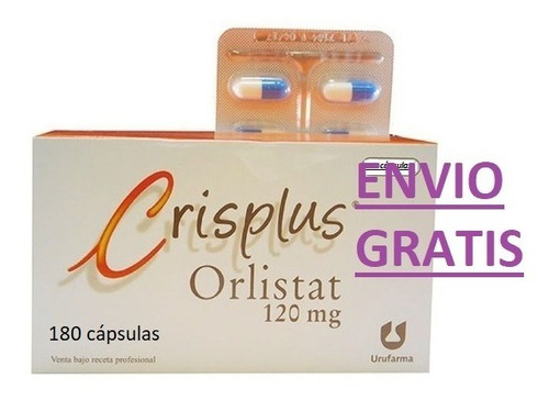 Crisplús (orlistat 120 Mgx 180 Caps.)-(simil Xenical,xiluet)