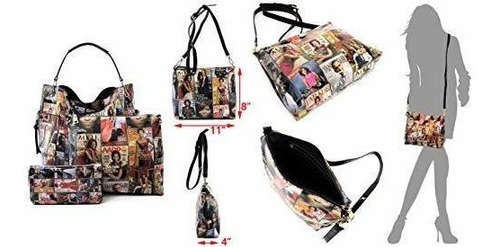 Juego De 3 Fondos Para Revistas Con Estampado De Michelle Ob
