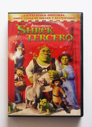 Pelicula Shrek Tercero - Dvd Video