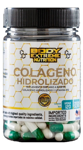 Body Extreme Nutrition Colageno Hidrolizado 120 Cap.