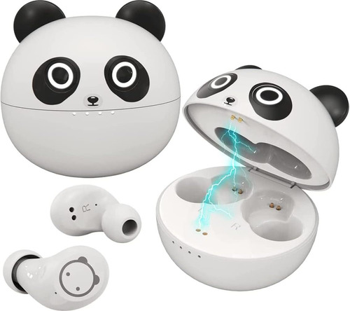 Instiwitt Auriculares Inalámbricos Niños Panda Bluetooth 5.1