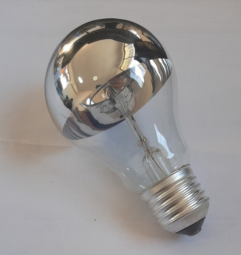 Lampada Incandescente Refletora A19 Espelhada 120v 100w E27 Cor da luz Branco-quente 110V