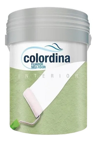 Imagen 1 de 10 de Fijador Sellador Al Agua Colordina 4 Kg