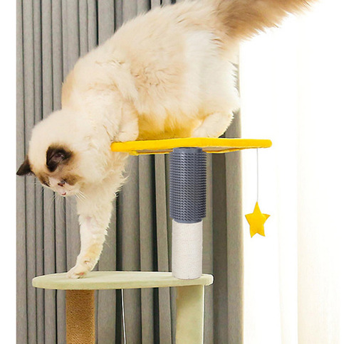 Poste Rascador Para Gatos, Poste De Escalada Sisal
