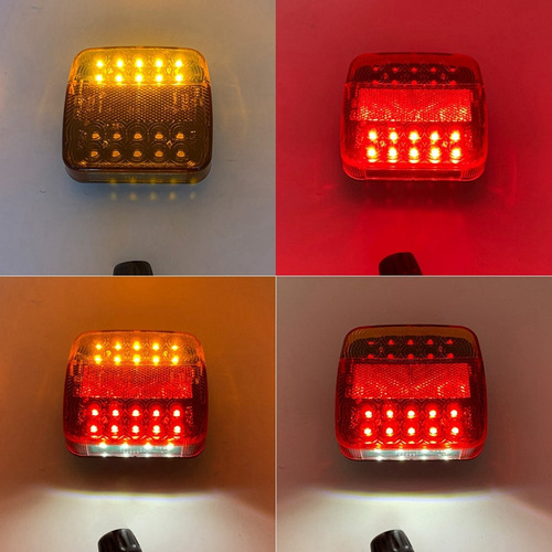 Kit De Luces De Remolque Inalámbricas Para Camión De Remolqu