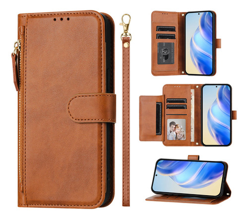 Funda De Piel Para Teléfono Inteligente Honor X7a X7b X7c, Funda Protectora Con Ranura Para Teléfono Inteligente