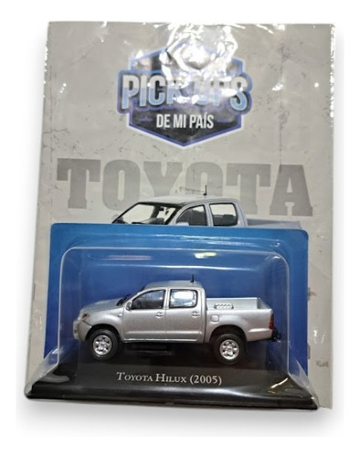 Colección Pick Ups De Mi Pais Toyota Hilux Gris (Usado)