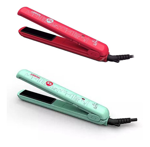 Planchita de pelo mini GA.MA Italy Urban Midi Mini Chicas en NY turquesa 110V/220V