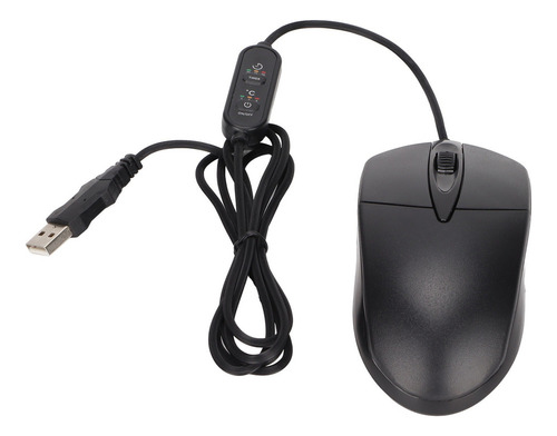Mouse Aquecido De 3 Níveis, Preto, Ajustável, Ergonômico, 16