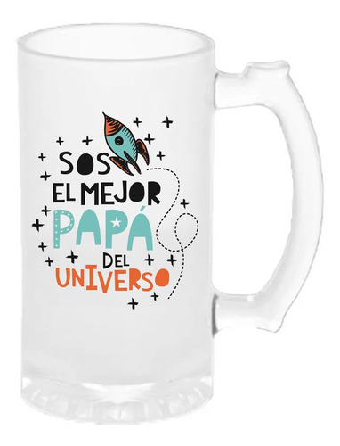 Chop - El Mejor Papa - Día Del Padre - Vidrio Esmerilado