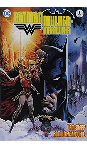 Batman E Mulher Maravilha - Volume 1, De Liam Sharp. Editora Panini Books Em Português