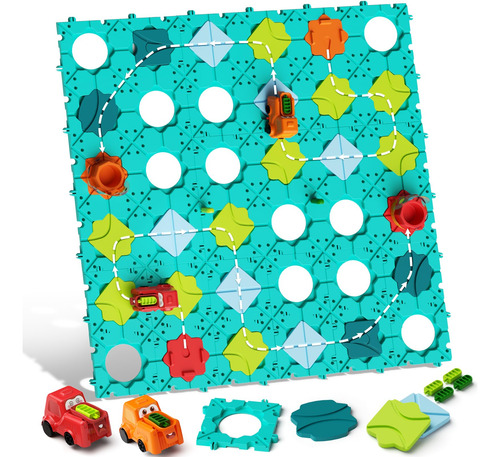 Juego De Mesa Puzzle Stem Logic Road Builder Juguetes Para N