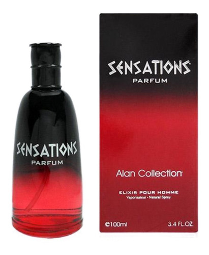 Perfume Alan Collection Hombre Sensations X60 Ml Vaporizador